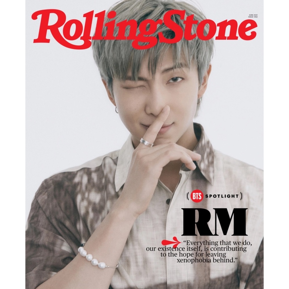 BRAND NEW Rolling Stone Magazine - BTS RM Cover